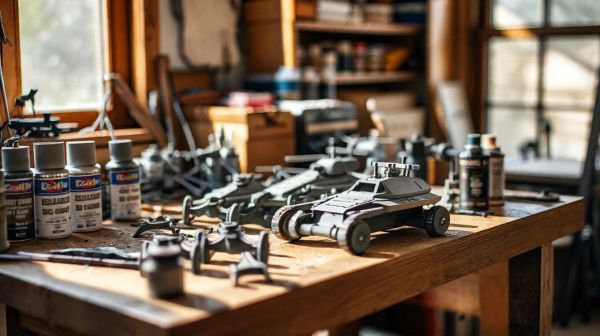 Top choix de peintures Tamiya et Humbrol pour vos projets